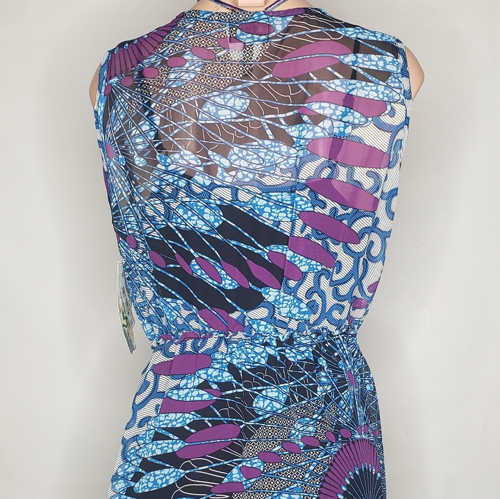 Sleeveless Dress With Ruffle - Picture 5 of 7